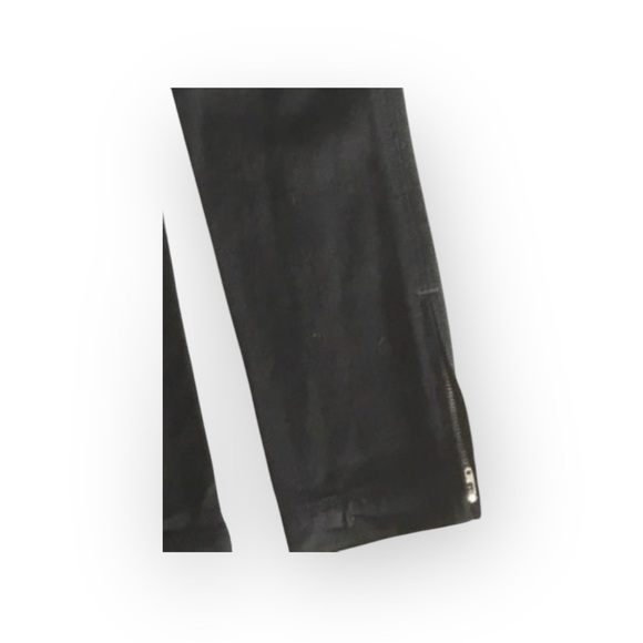 LF Carmar ❉ Skinny Shredded Rips Stretch Jeans ❉ Lace Patches ❉ Jet Black ❉ 25 ❉ - Picture 11 of 16